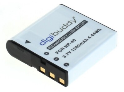 digibuddy NP-40 Akku für CASIO Exilim Pro EX-P505 / EX-P600 / EX-P700 Batterie