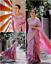thumbnail 1 - Indian Designer Pakistani  Soft Lichi Silk Saree Party Wear Ethnic wedding sari