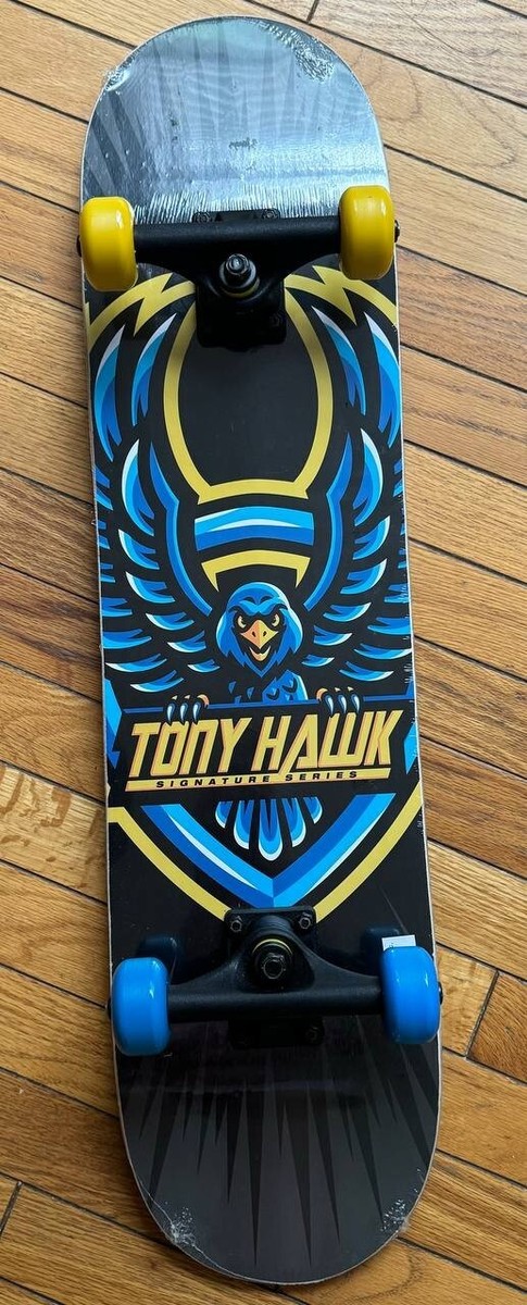 EPIC Tony Hawk Signature Series Blue Badge Hawk Skateboard 31 | eBay