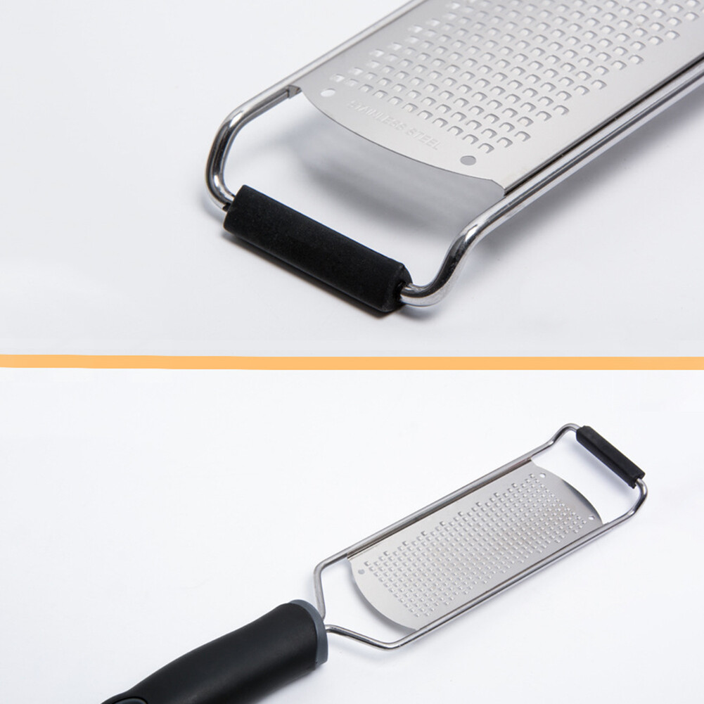 Küchenreibe Edelstahl Doppelseitig - Grob & Fein Für Käse Und Gemüse