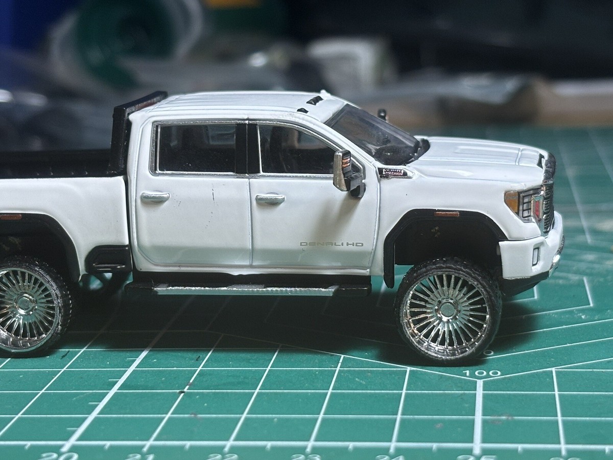Ruote Fuoristrada 1/64 Stampate In 3D Per Modellini Greenlight/M2