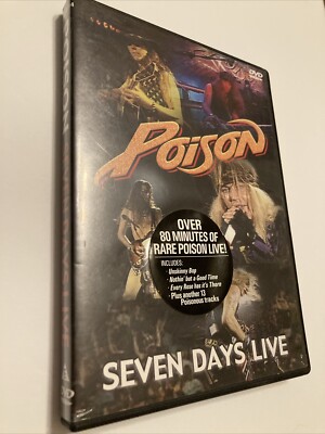 Poison - Seven Days Live (DVD, 2006)