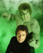 The Incredible Hulk Bill Bixby Lou Ferigno 8x10 Picture Celebrity Print