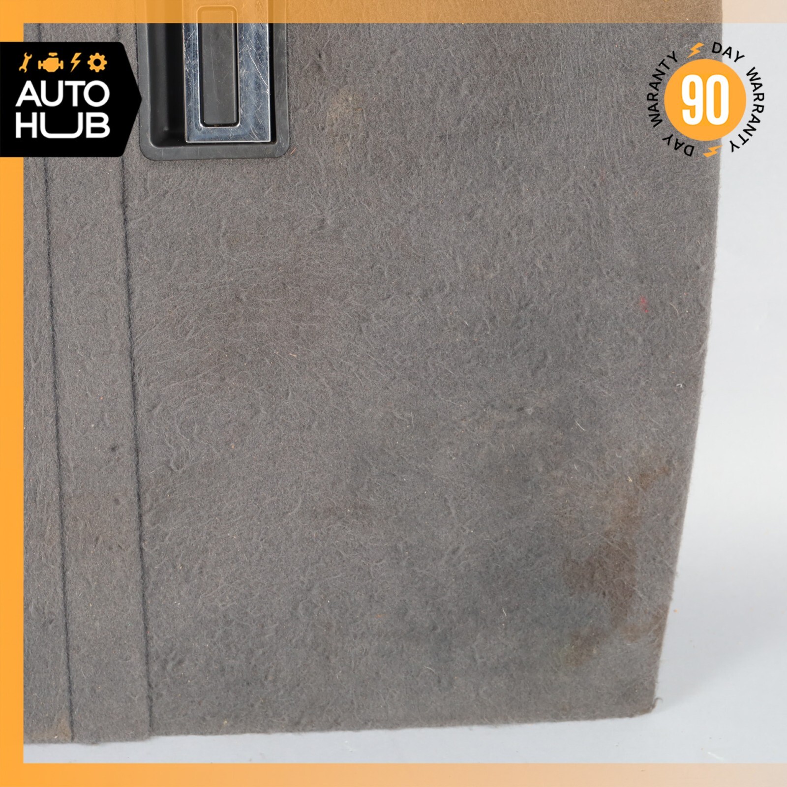 03-13 Maserati Quattroporte M139 Rear Trunk Floor Carpet Cover Panel OEM