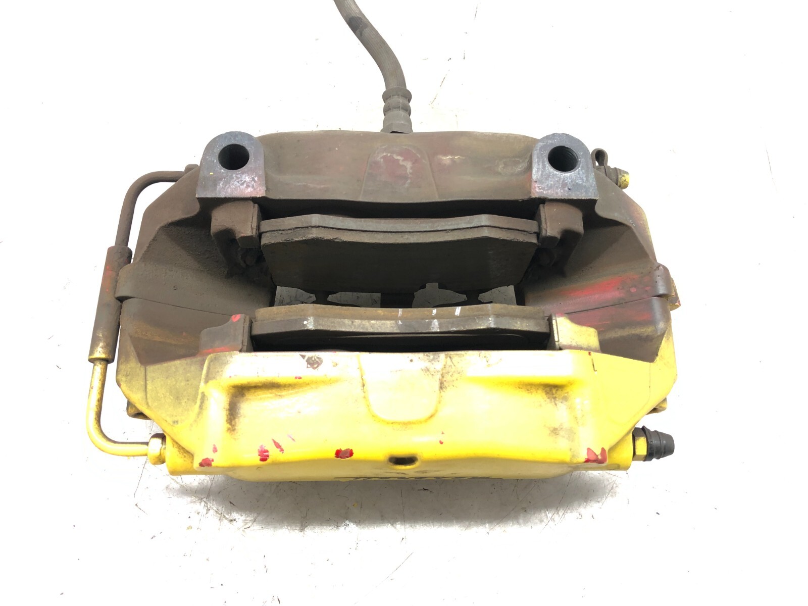 2007-2019 MASERATI GRANTURISMO S M145 RIGHT PASS REAR BRAKE CALIPER W/ PADS OEM