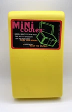 Mini CLIK COOLER  Juice Box/Soda Insulated Yellow - Outer Circle Products 1993