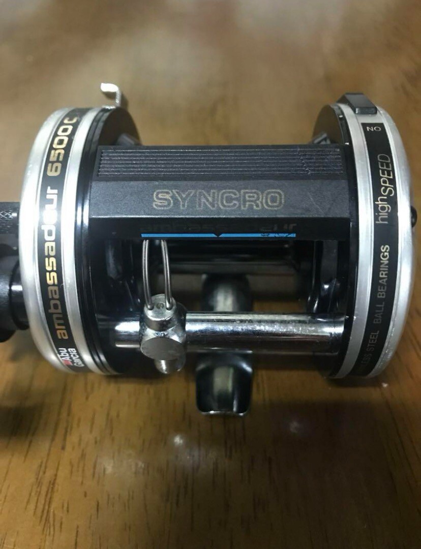 リール Abu Garcia Ambassadeur 6500 Syncro Abu Garcia Ambassadeur 6500C Syncro Level Wind Casting Reel