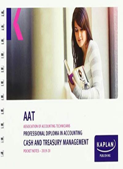 CASH AND TREASURY MANAGEMENT - POCKET NOTES (Kaplan Aat).by PUBLISHING New**