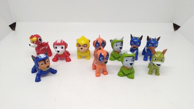 11 Figuren Paw Patrol Spinmaster ca. 4cm