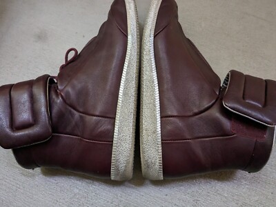 【Frühling 】Martin Margiela Maison Martin Margiela Red Leather Future High Review + On
