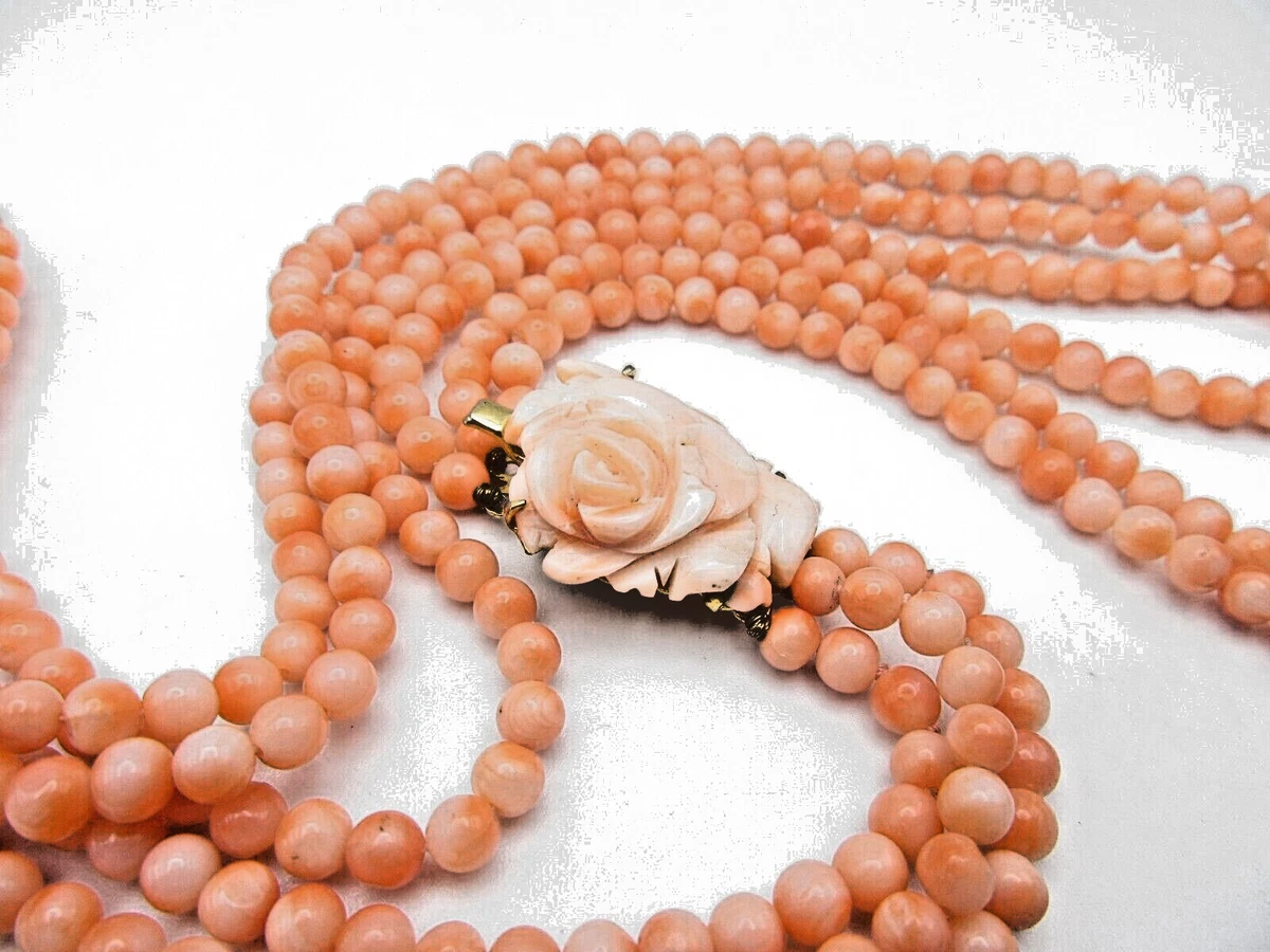 Coral necklace ebay clearance