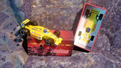 Track Stars Stars Racing Nr. 10 in Metallbox,unbesp.Vitrinen Modell,PRESTONE