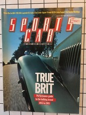 Sports Car World 1986 magazine