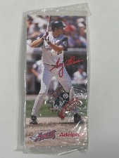 Anaheim Angels 2000 HR KING TROY GLAUS #25 THIRD BASE Pin/Button ADELPHIA