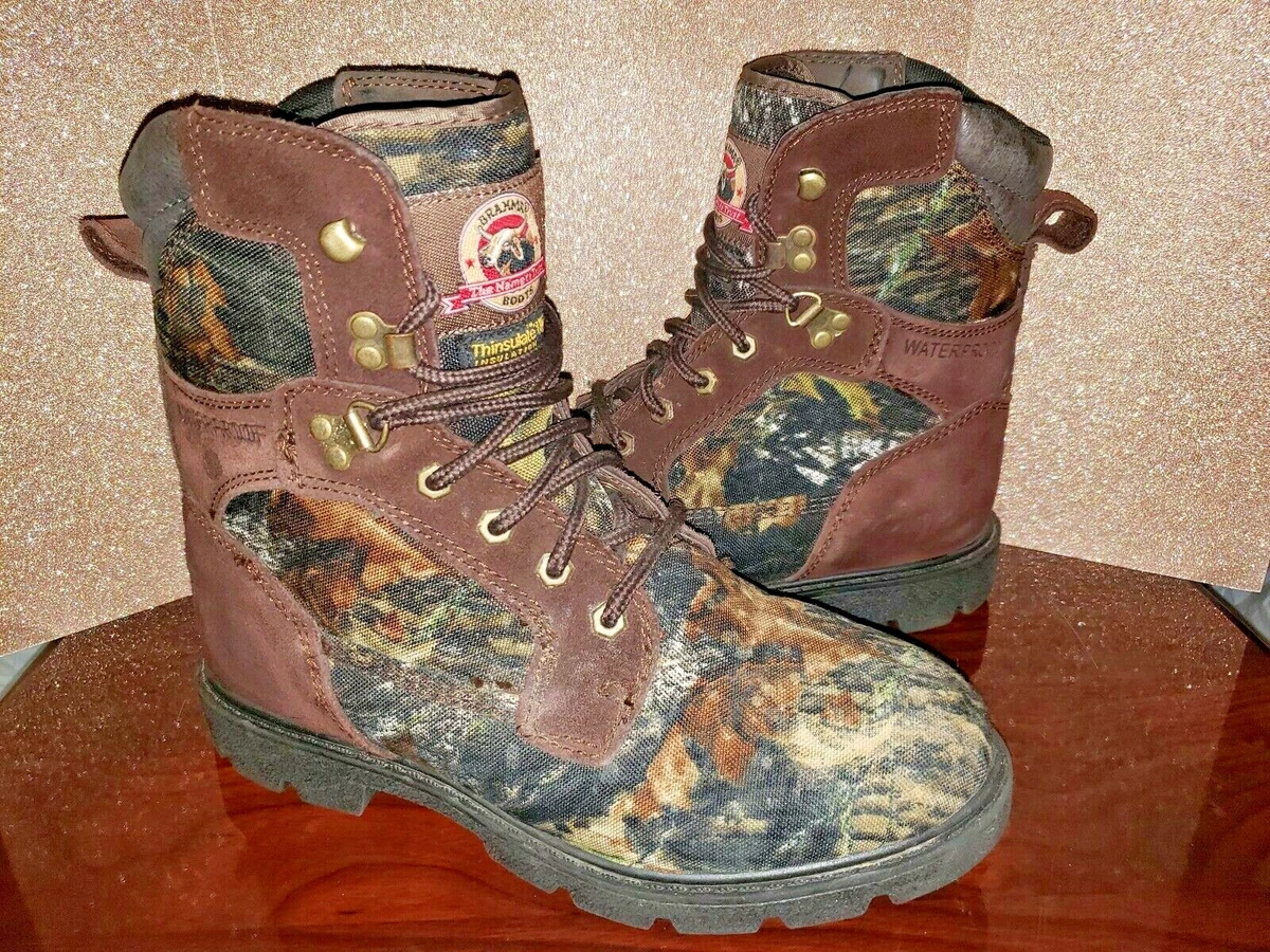 BRAHMA Hunter Men s Sz 7.5 Thinsulate Waterproof Leather Brown