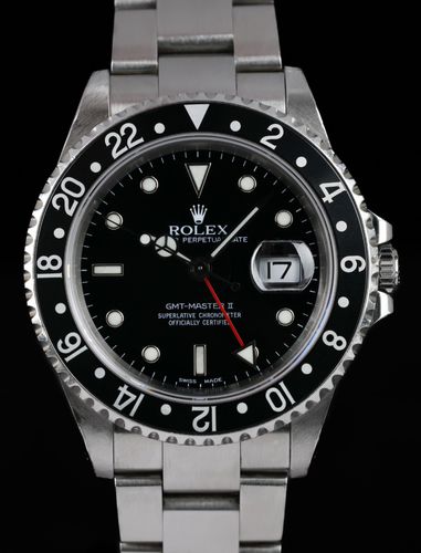Rolex GMT Master II 40MM 16710 Black 2000