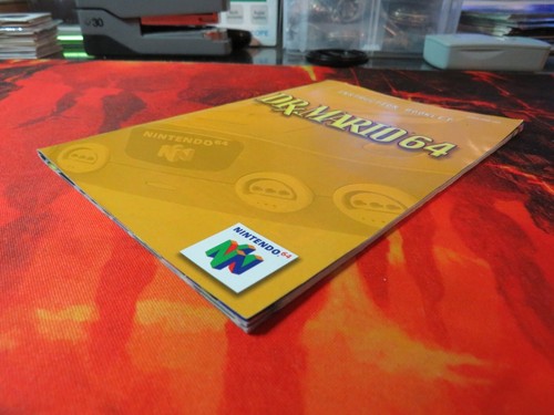 Nintendo 64 Manual Dr Mario 64 Instruction Booklet NUS-NN6E-USA - Picture 2 of 5