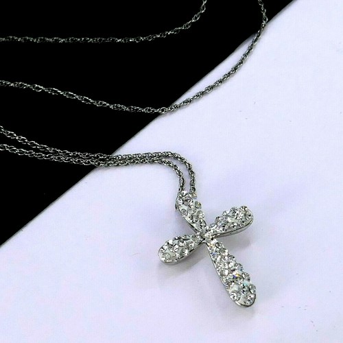 NWT ARTISTIQUE SWAROVSKI CRYSTAL CROSS 