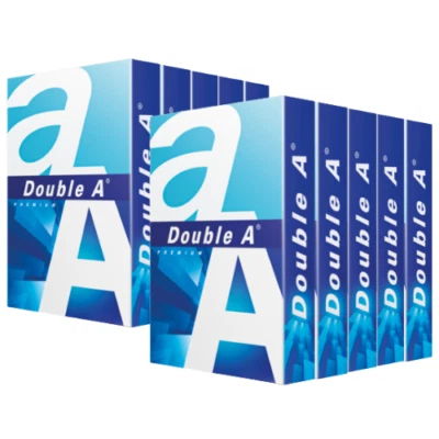 Double A Kopierpapier Premium 5000 Blatt Druckerpapier A4 80g hochweiß 150CIE