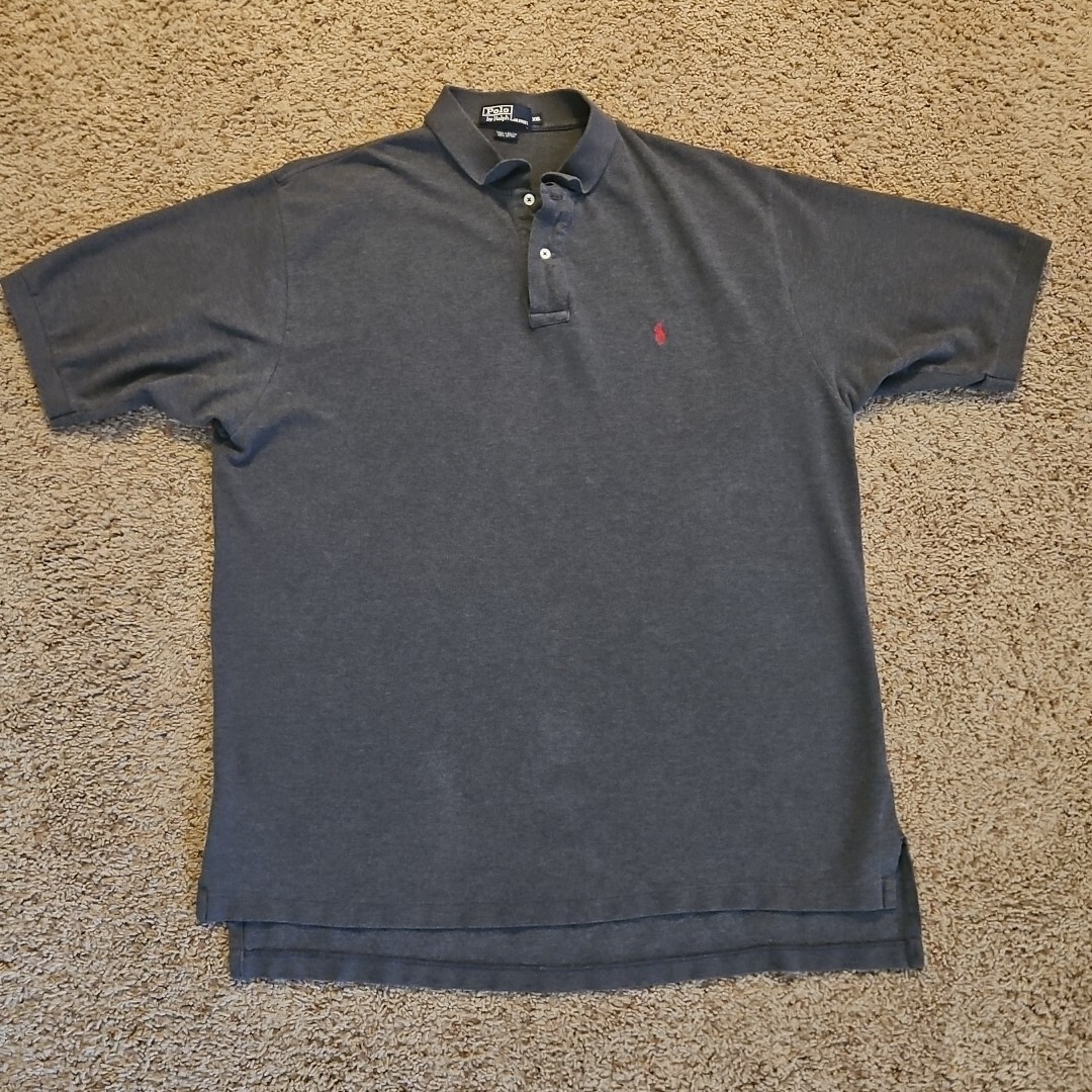 Polo Ralph Lauren Shirt Mens XXL Short Sleeve Grey | eBay