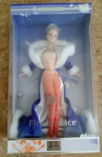 Mattel Fire And Ice Barbie-Salt Lake 2002 Collector Edition 