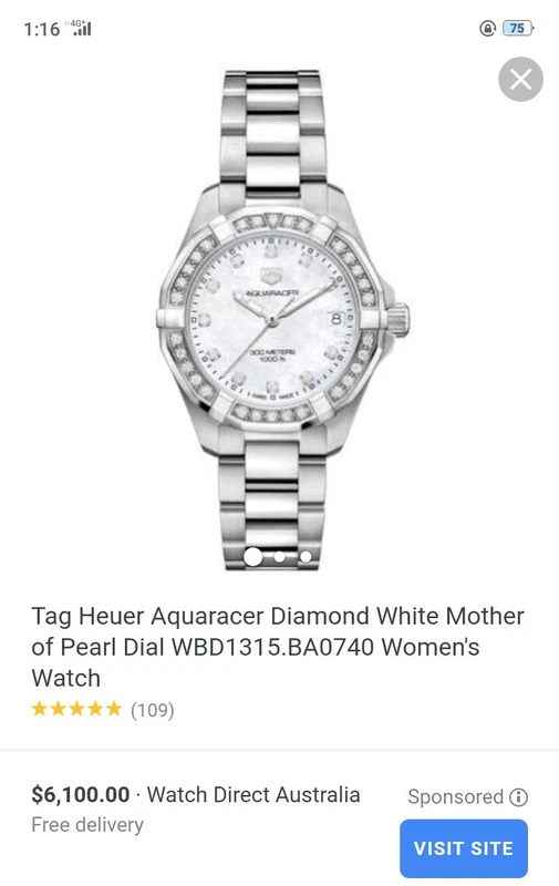 Tag Heuer Ladies Watch Watches Gumtree Australia Inner Sydney Sydney City 1249885367