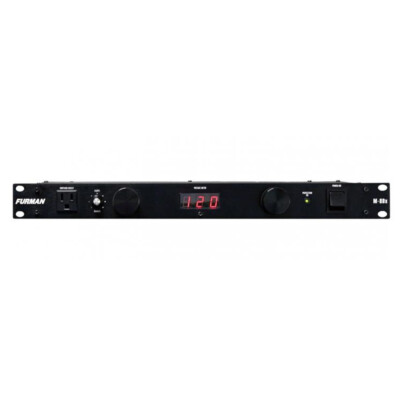 Furman M-8DX 15A Standard Power Conditioner w/ Lights & Digital Volt Meter