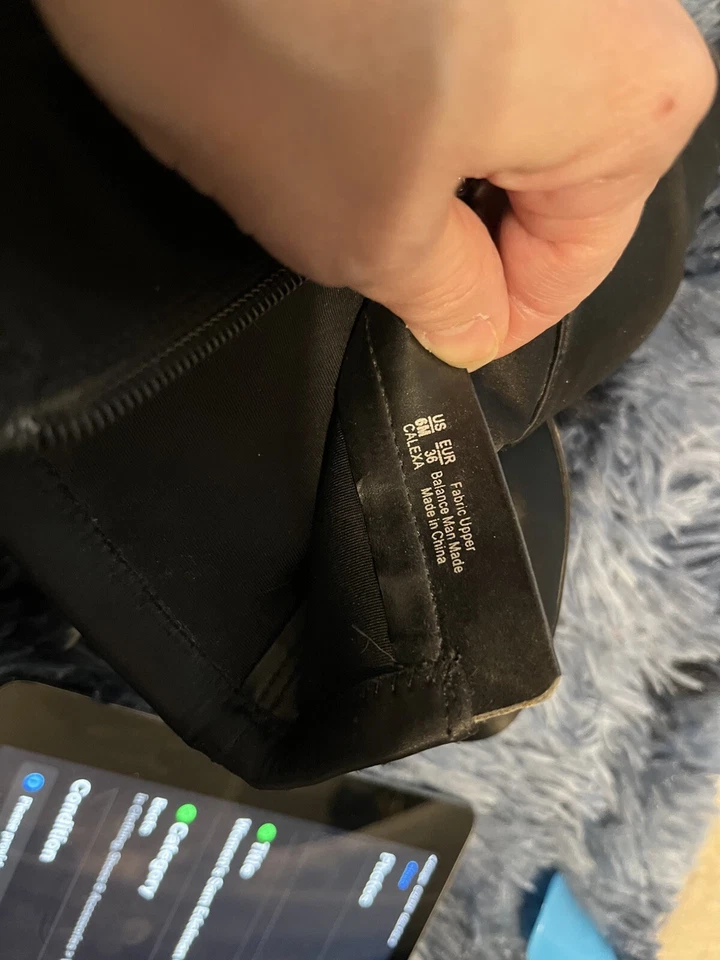 Mujer Sam Edelman Calexa Calcetín Botín Talla 6M Negro Elástico Satinado Foto 4 de 4