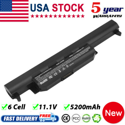 A32-K55 Battery for Asus Asus U57A X55 X55C X55U X75 K55A K55N R500 / Charger