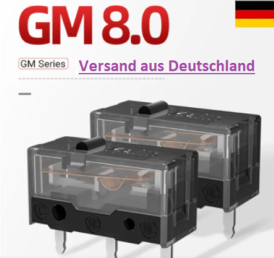 ***Versand aus Deutschland*** 2x Kailh GM 8.0 Mouse Switch Black Mamba Neu