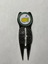 Undated Masters Tournament Crosshairs Divot Tool & 1" Coin Golf Marker - ANGC