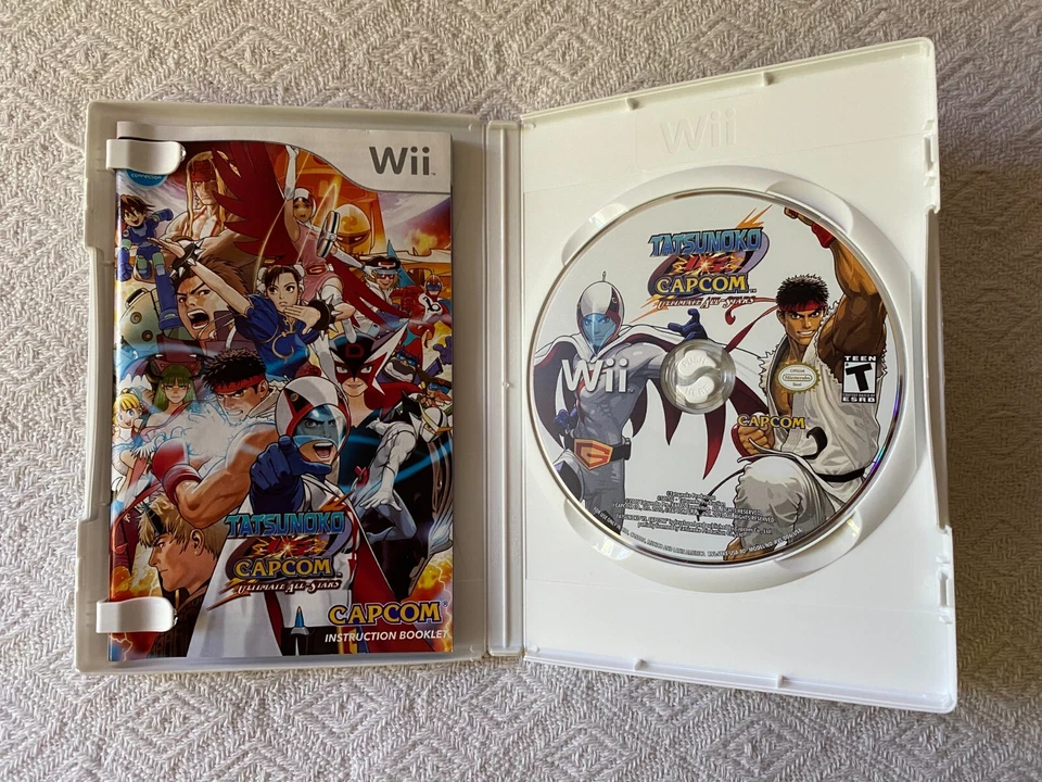 Tatsunoko vs Capcom Ultimate All Stars Nintendo Wii - NTSC-U/C USA Immaculate - Image 4 of 4