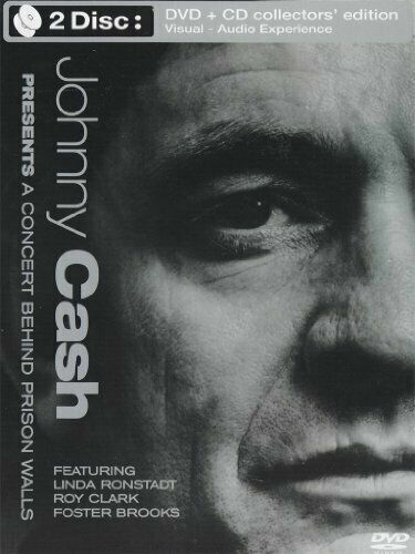 Johnny Cash Presents A Concert Behind Prison Walls DVD+CD (Eagle Vision) New
