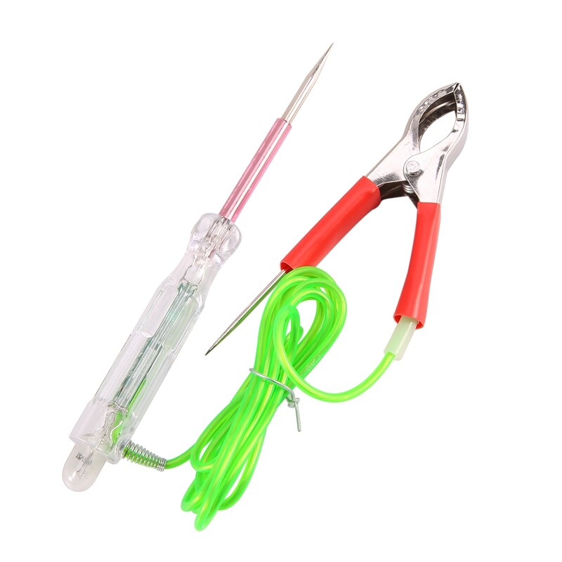 Automotive LED Circuit Tester 6-24V Test Light with Dual Probes 47 ...