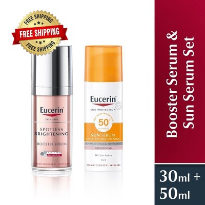 Eucerin Spotless Brightening Serum & Sun Protection Set FREE SHIPPING!!!