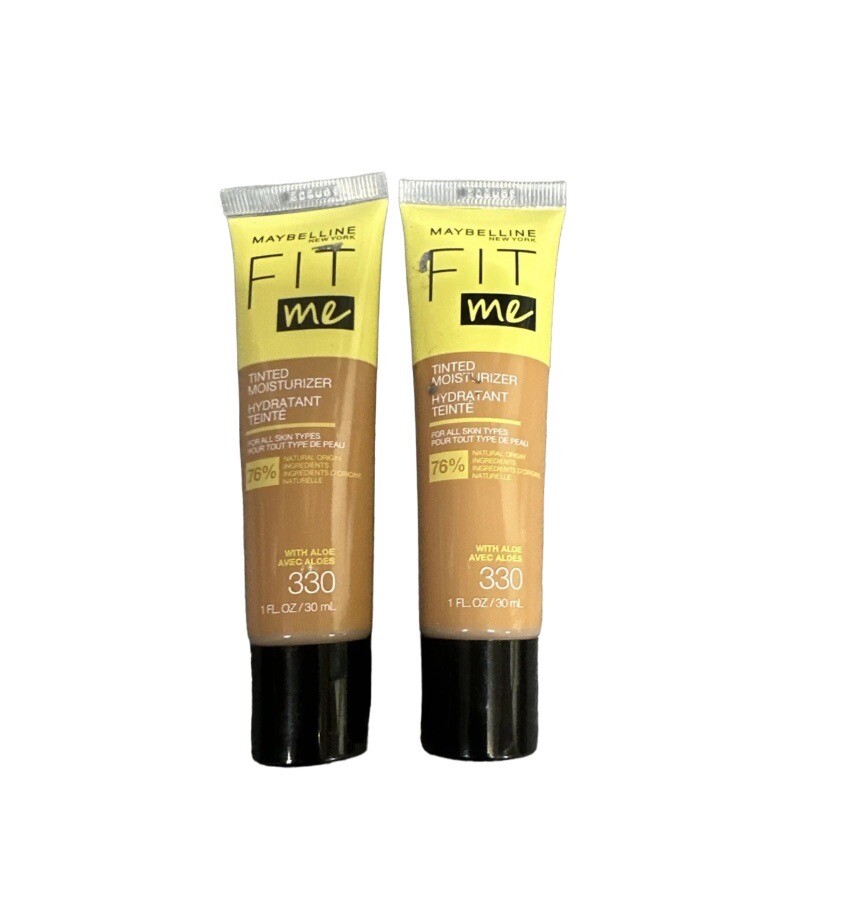 Maybelline Fit Me Tinted Moisturizer 330 Natural Coverage Duo Pack  