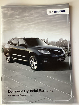 Prospekt Hyundai Santa Fe 01/2011 mit Preisliste