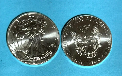 2014  American Silver Eagle - GEM BU fresh from U.S. Mint tube