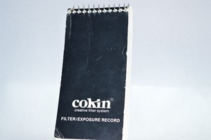 Cokin "Filter Exposure Record Book" Made in France (CK-22)