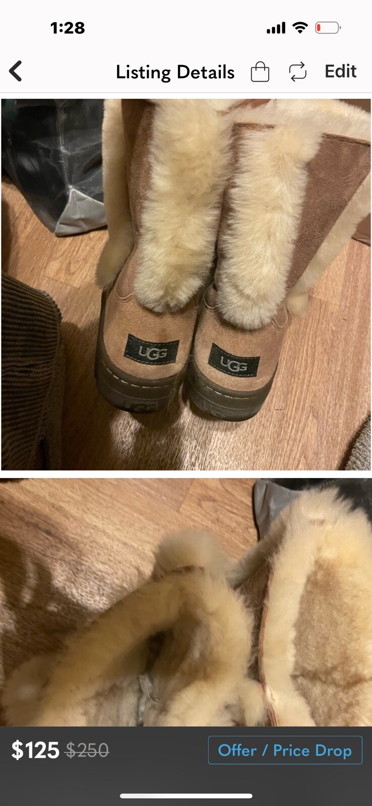 FUR UGG BOOTS - image 7