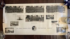 WWII 2765th Engineer Base Photomapping Company Fort Belvoir panoramic photograph