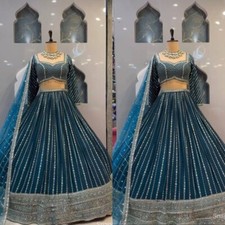 party lehenga choli Indian designer bollywood lehnga wear Wedding ethnic bridal
