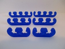 Blue Spark Plug Wire Separators Fits 7mm 8mm 8.5mm Wires Looms Sbc 350 Bbc 454 Blue Spark Plug Wire Separators Fits 7mm 8mm 8.5mm Wires Looms Sbc 350 Bbc 454