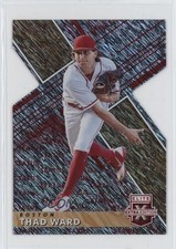 2019 Panini Elite Extra Edition Status Red Die-Cut 17/99 Thad Ward #171 9pl