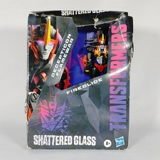 Transformers Shattered Glass Collection Decepticon Flamewar with Fireglide BNSIB