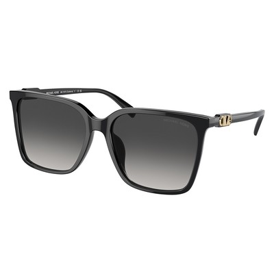 Michael Kors CANBERRA MK 2197U 30058G Black Plastic Sunglasses Grey Gradient