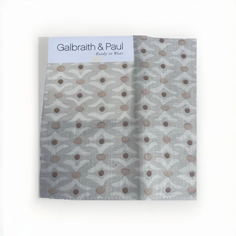 Galbraith & Paul Tusk Fabric Swatches Lot of 3 – Logan White Linen – TK-218 - Image 3 of 4