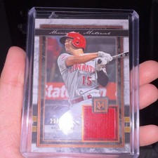 Topps 2020 Museum Collection Nick Senzel Meaningful Materials Relic Copper /35