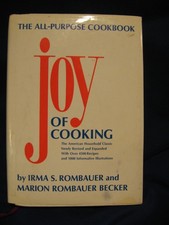 Vintage Joy of Cooking Rombauer and Becker 1995 First Scribner Edition HC DJ