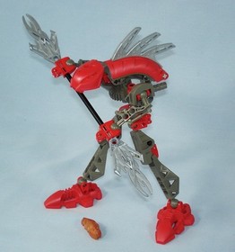 All 6 Lego Bionicle RAHKSHI (8587 ~ 8592) 100% in Canisters + rare PURPLE KRAATA